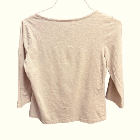 Laura Ashley Sparkly Gold Leaf T-Shirt (PM) - Picture 6 of 6